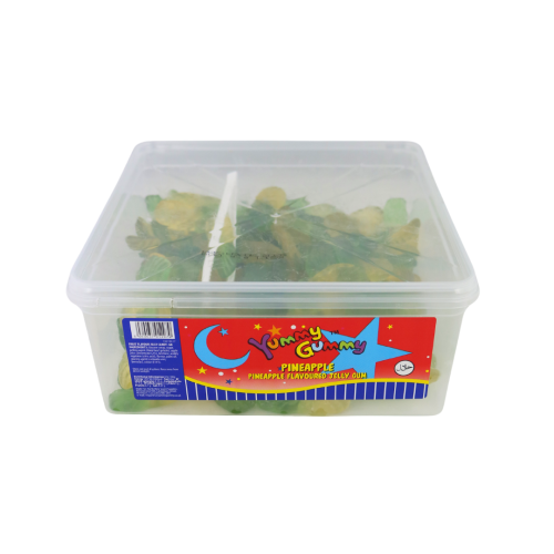 YUMMY GUMMY TUB PINEAPPLE 6G 7P
