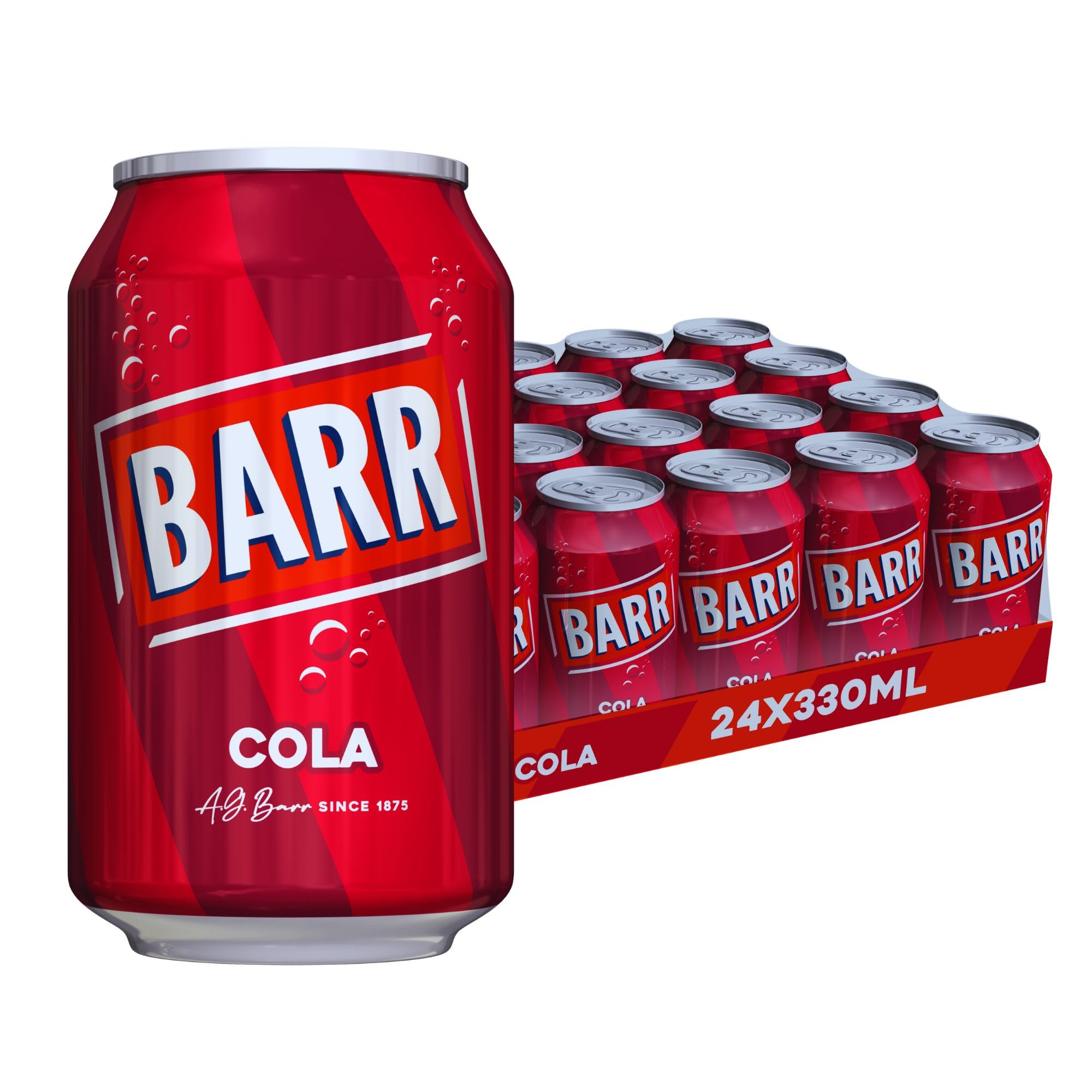 BARR CAN COLA (330ml x24) NP