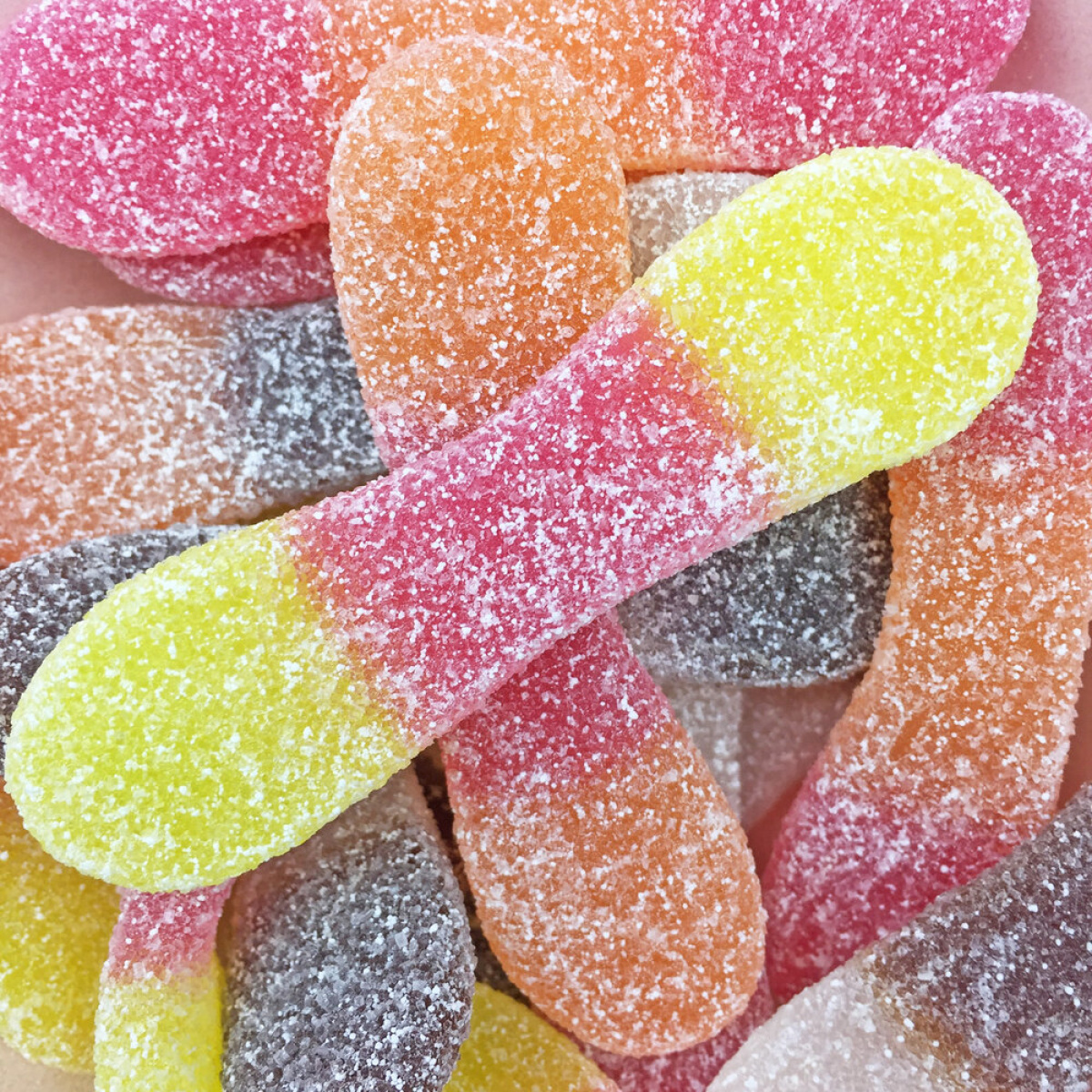 YUMMY GUMMY TUB FIZZY TONGUE 20P