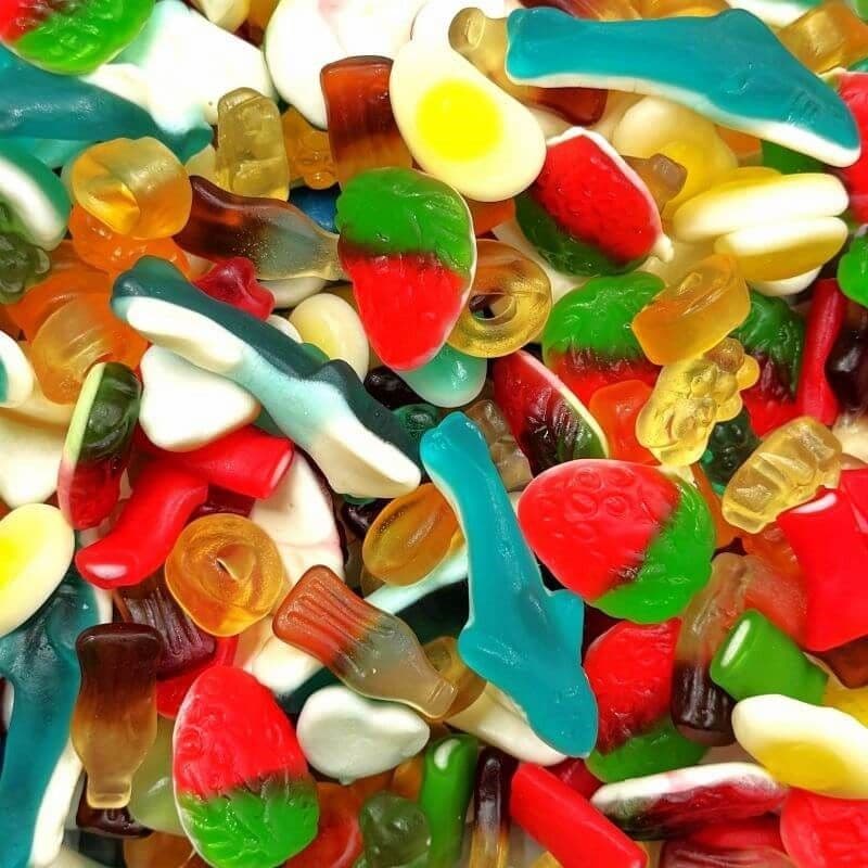 YUMMY GUMMY BAG OILY MIX (150g x12) £1