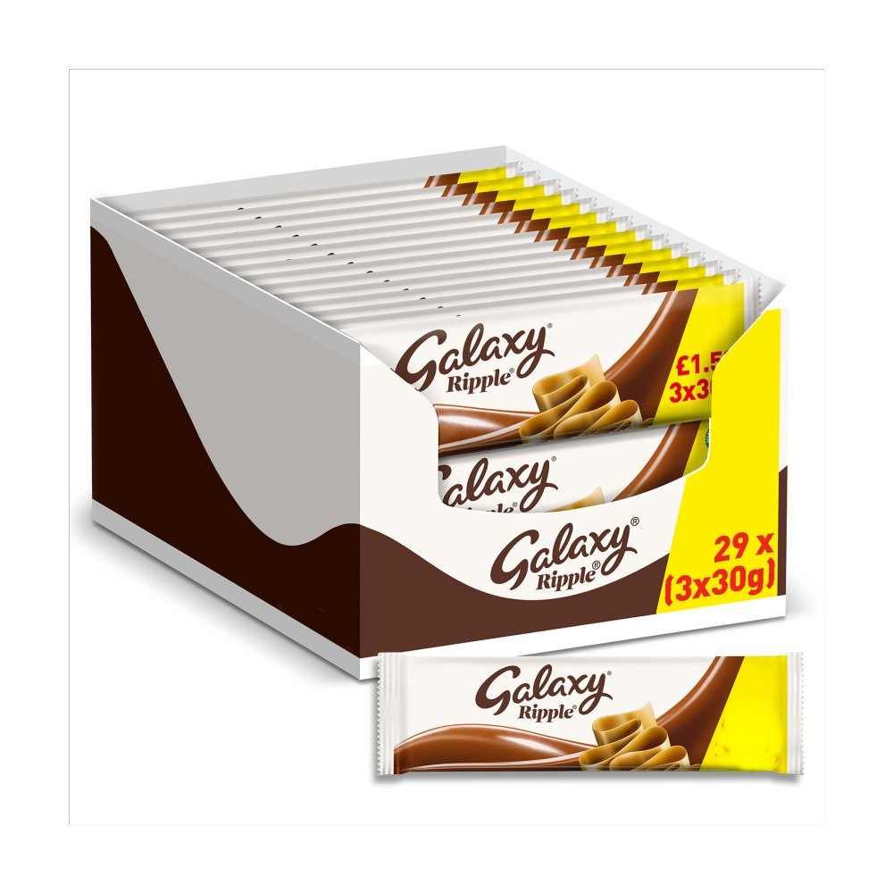 MULTIPACK GALAXY RIPPLE (29x3 x 30g) £1.89 DS55J