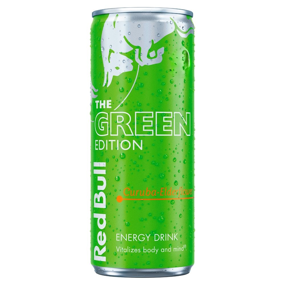 REDBULL THE GREEN EDITION CURUBA (250ml x 12) £1.75