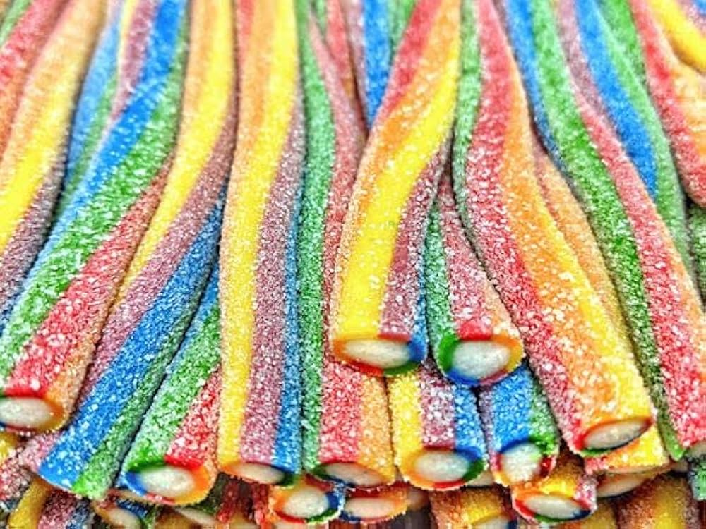 YUMMY GUMMY PENCIL RAINBOW SOUR (1200g) 10P