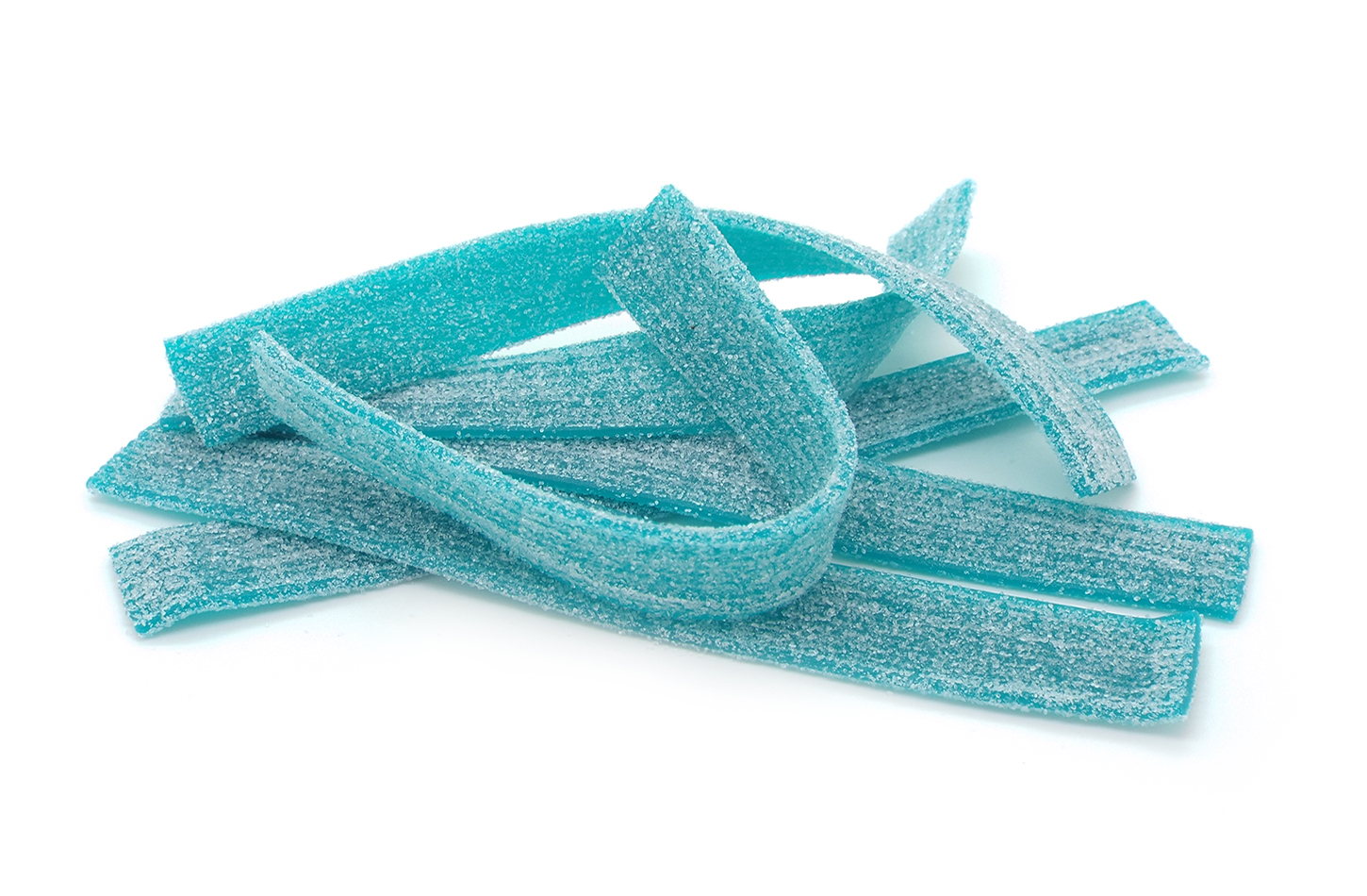 YUMMY GUMMY BAG SOUR BELT BLUE RASPBERRY FIZZY(12x160g) PARPAL