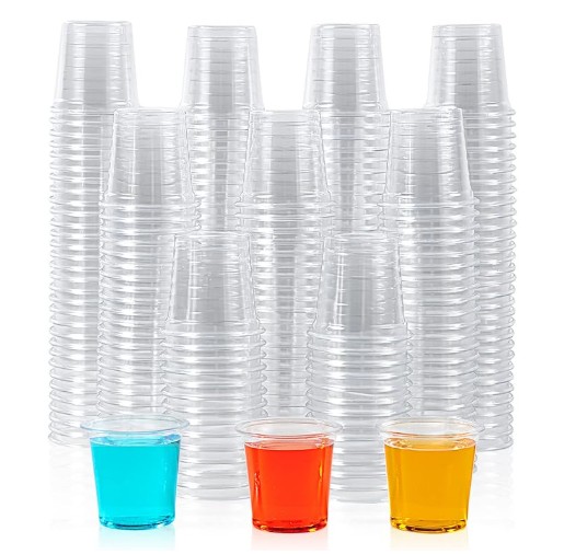 Z DESSERT CUPS 1oz SHOT GLASS CLEAR (40pk x 30)BZ001 elite