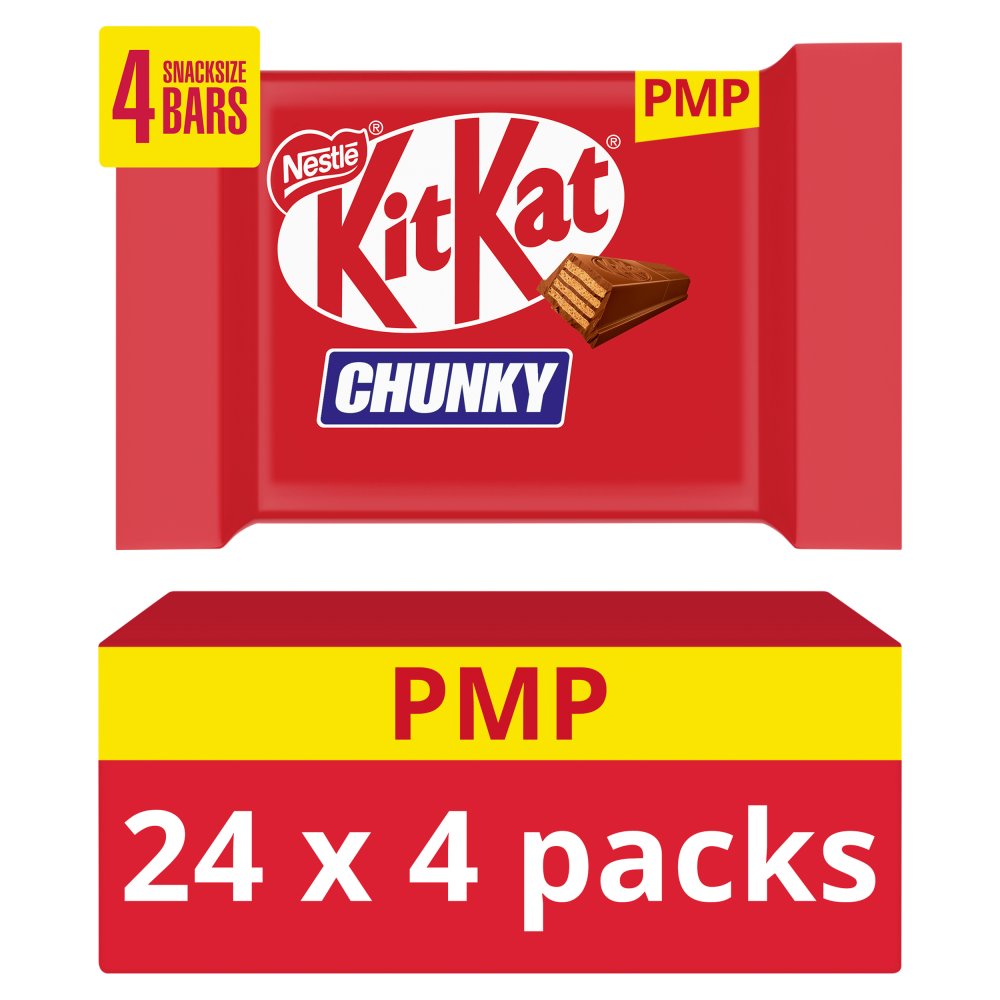 MULTIPACK KITKAT CHUNKY (24x4x32g) £1.85
