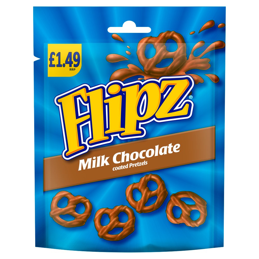 FLIPZ MILK CHOCOLATE (12x80g) 45798