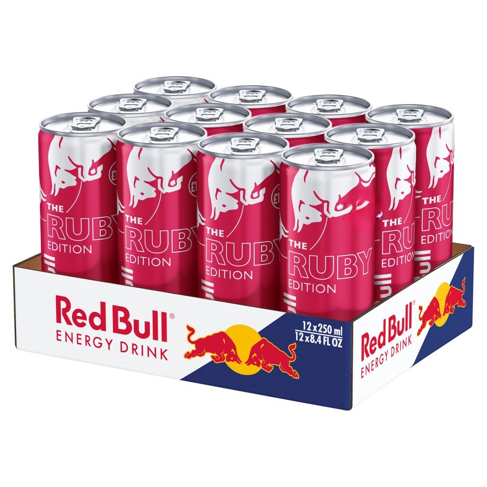 REDBULL RUBY EDITION SPICED PEAR (250ml x 12) £1.65*