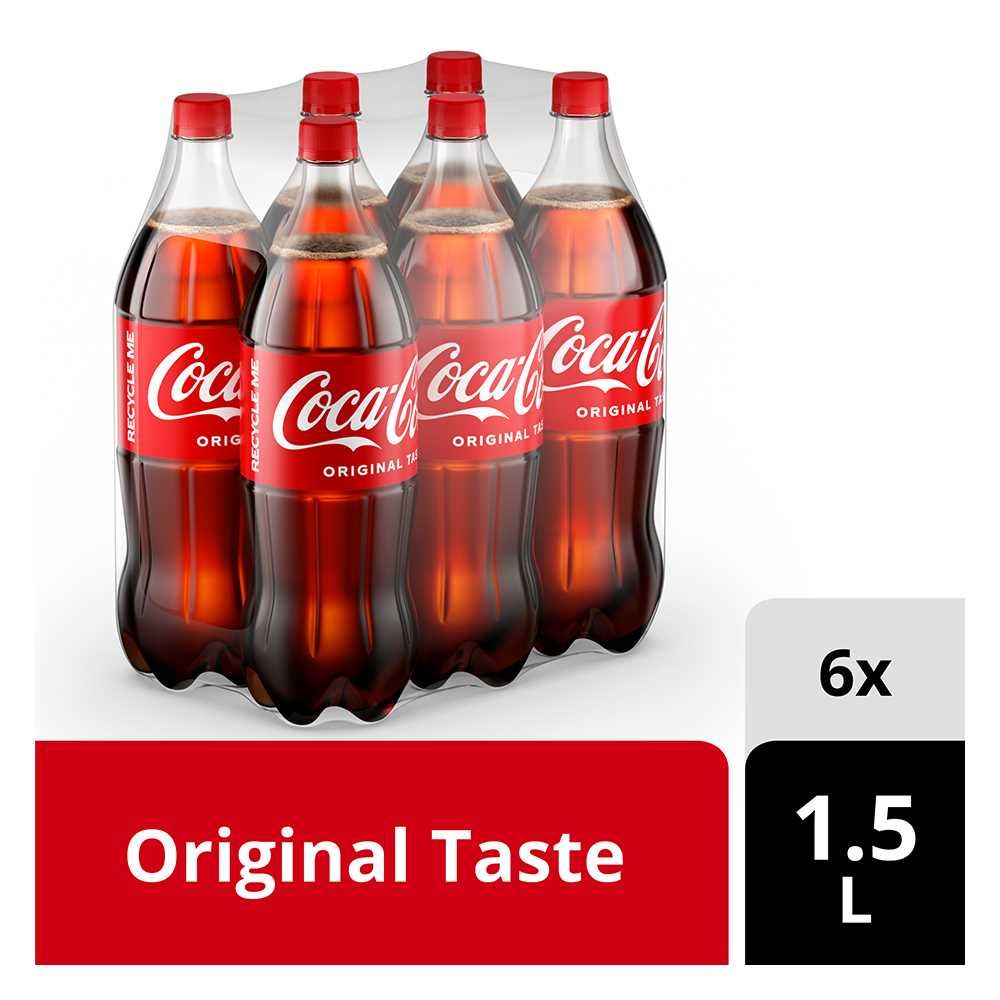 COKE (1.5Lit x 6) BOTTEL F