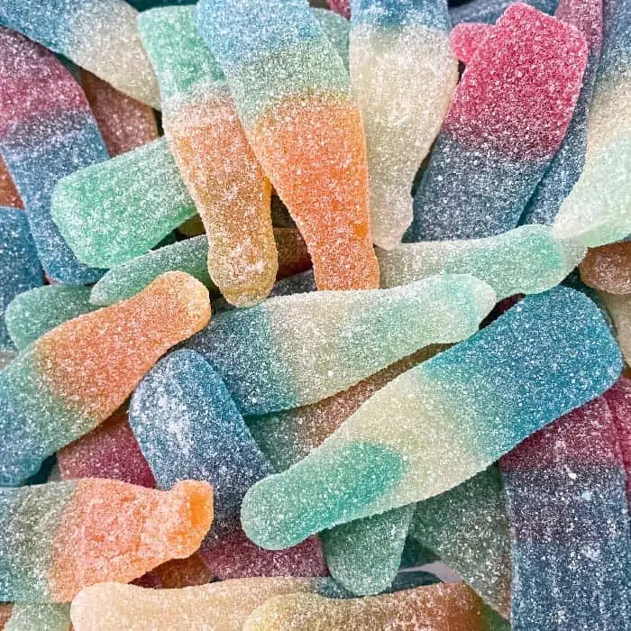 YUMMY GUMMY TUB FIZZY TUTTI FRUTTI BOTTLE 2P