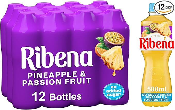 RIBENA PINEAPPLE & PASSION (500mlx12) PM £1