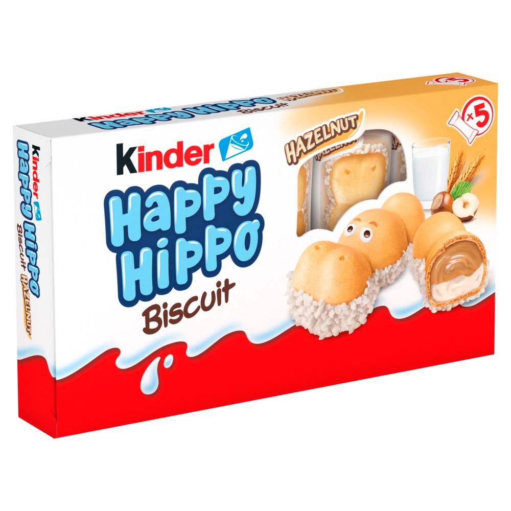KINDER MULTIPACK HAPPY HIPPO HAZELNUT T5 (10x5x103g)