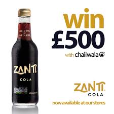 ZANTI ZERO COLA GALSS  BOTTLES (330ml x 24) GB