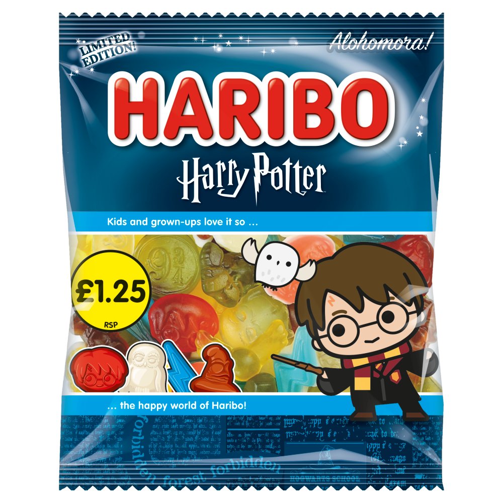 HARIBO HARRY POTTER  BAGS (160gx12) £1.25 NEW