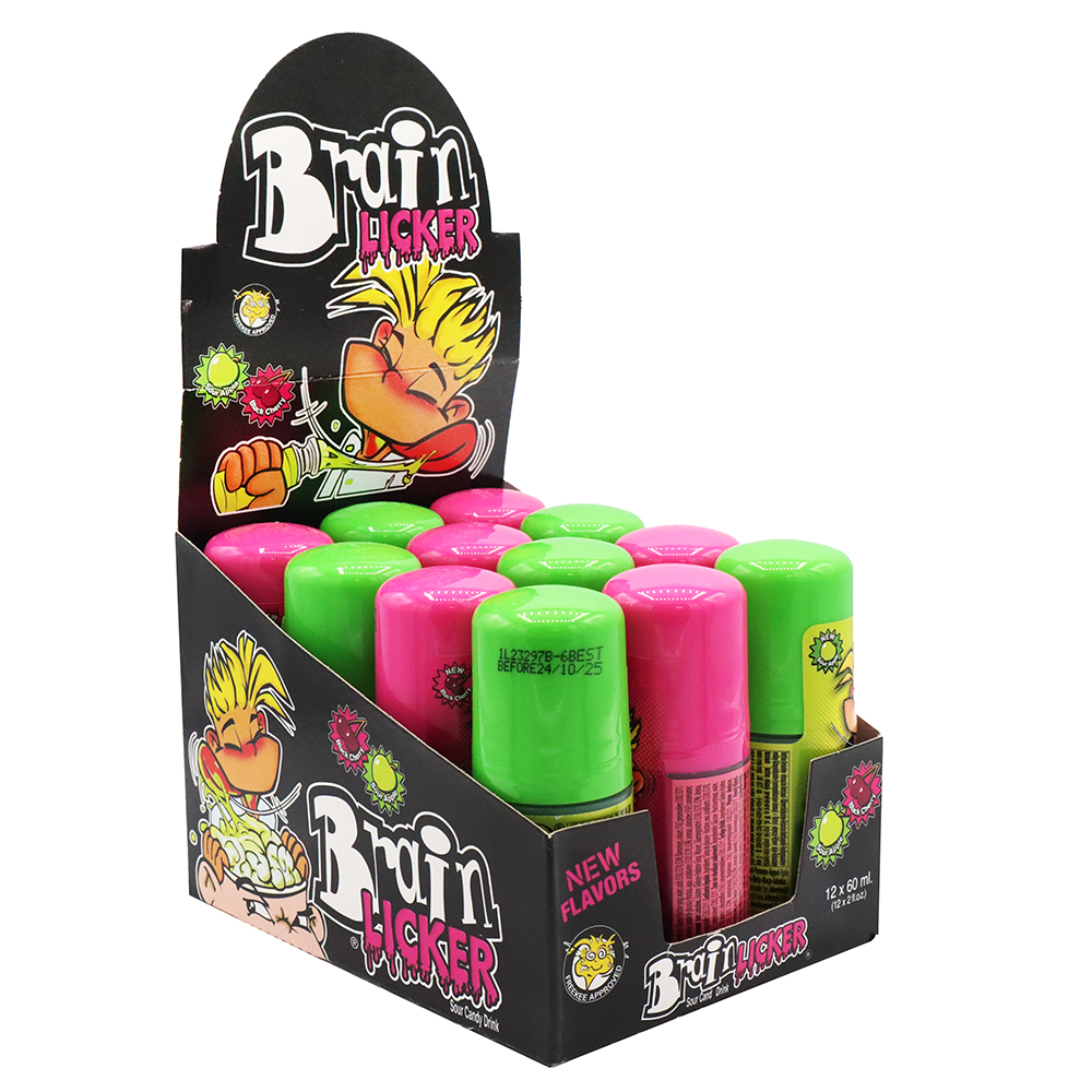BRAIN  LICKER APPLE & BLACK CHERRY (60ml x12) MIX