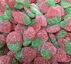 YUMMY GUMMY TUB GAINT FIZZY STRAWBERRY (150pcs x1000G) H