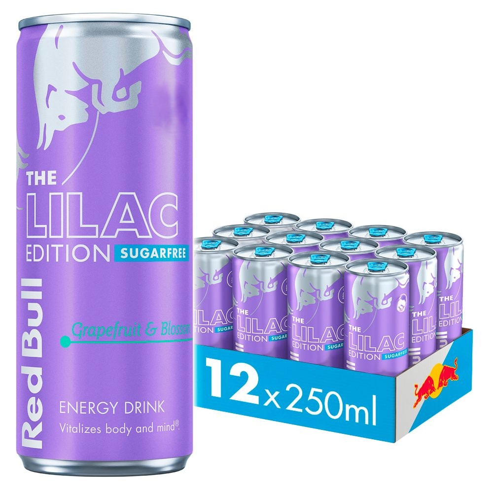 REDBULL THE LILAC EDITION GRAPEFRUIT (250ml x 12) £1.75
