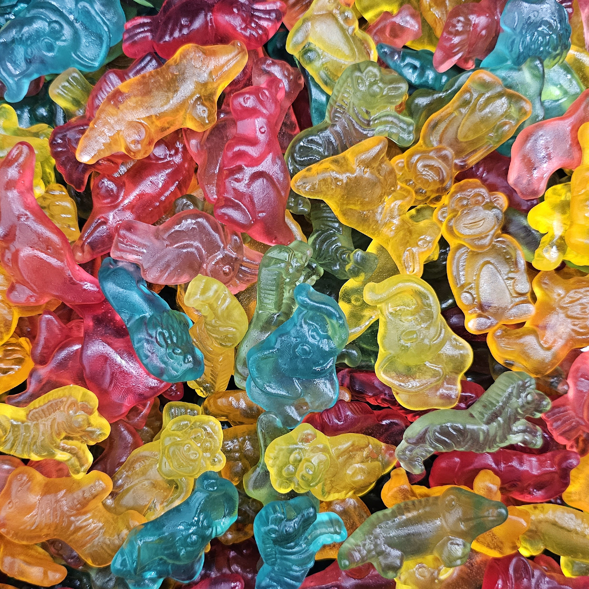 CANDY GARDAN 1KG BAG ANIMALS 5P