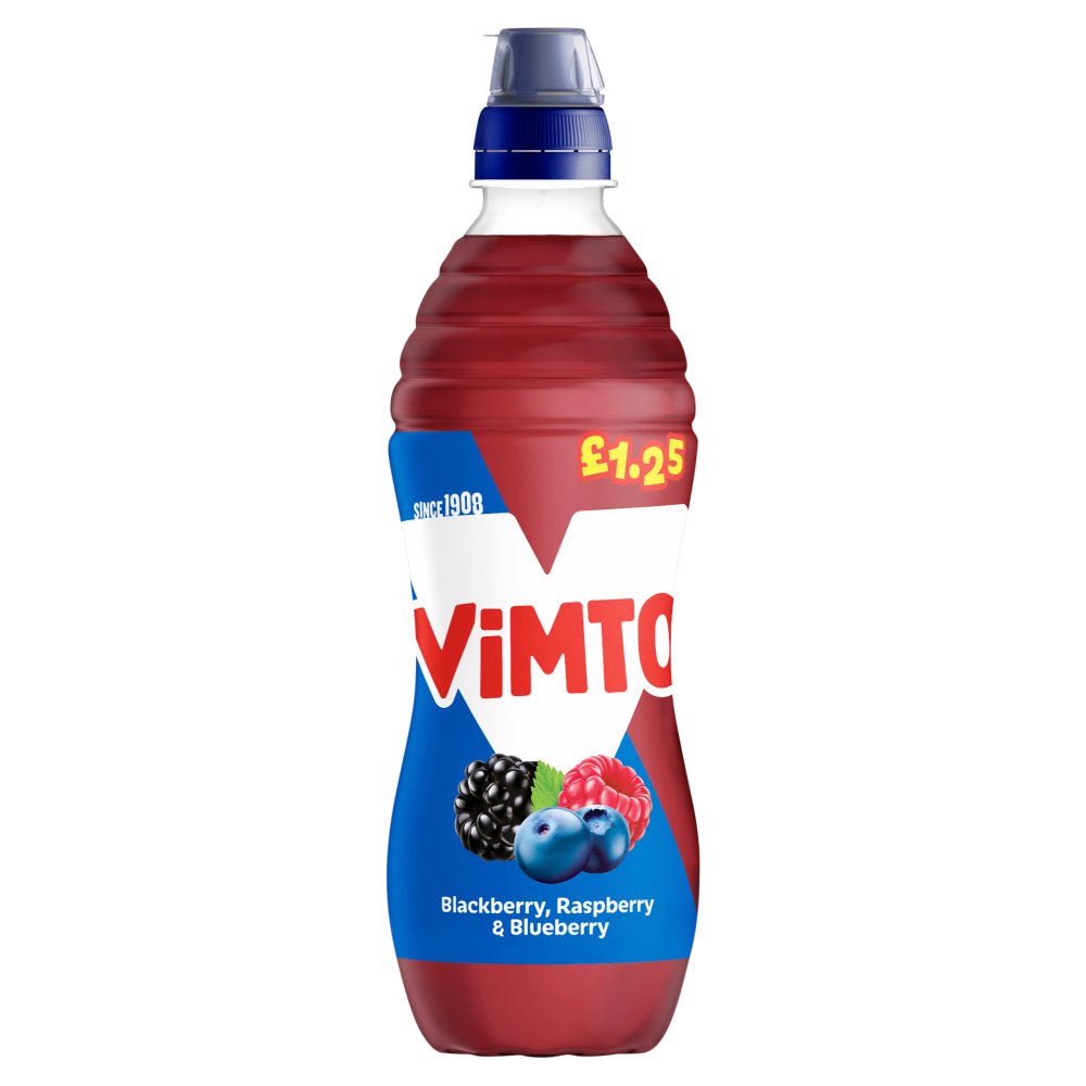 VIMTO STILL BLACKBERY ,RASPBERRY &BLUEBERRY (12x500ml)£1.25