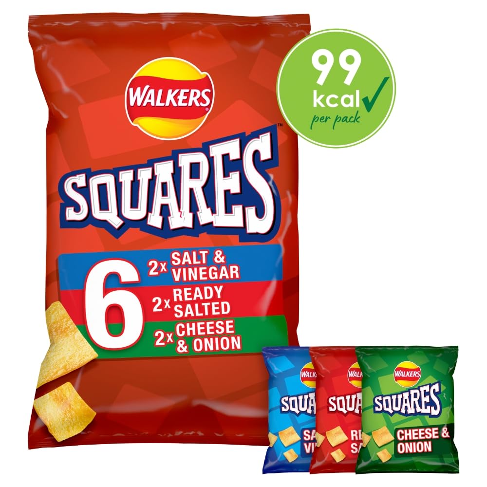 WALKERS MULTIPACKS SQUARES VARIETY (22gx6x15) 300001182