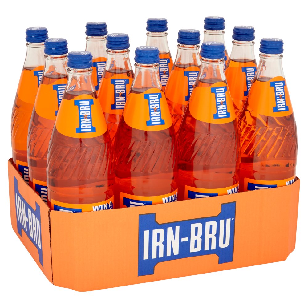 IRNBRU GLASS BOTTEL (750ml x 12) £1.59