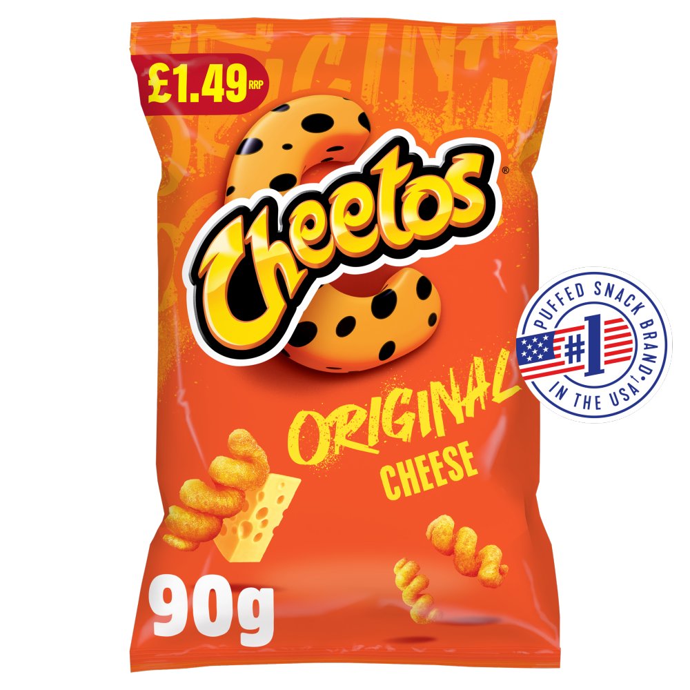 WALKERS CHEETOS ORIGINAL (12X90G)£1.49 Orange 300051461
