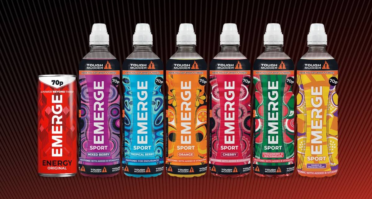 EMERGE SPORT CARIBBEAN STYLE  (500ML x12) 70P NEW