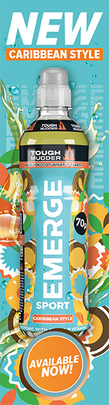 EMERGE SPORT CARIBBEAN STYLE  (500ML x12) 70P NEW