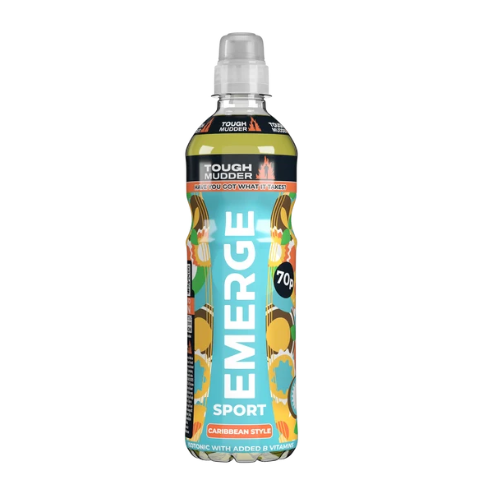 EMERGE SPORT CARIBBEAN STYLE  (500ML x12) 70P NEW