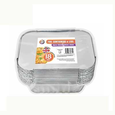 Z FOIL 18PC FOIL CONTAINERS & LIDS (QTY 24) DID FS5332