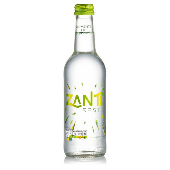 ZANTI ZEST GLASS BOTTLES (24x330ml) GREEN CAP