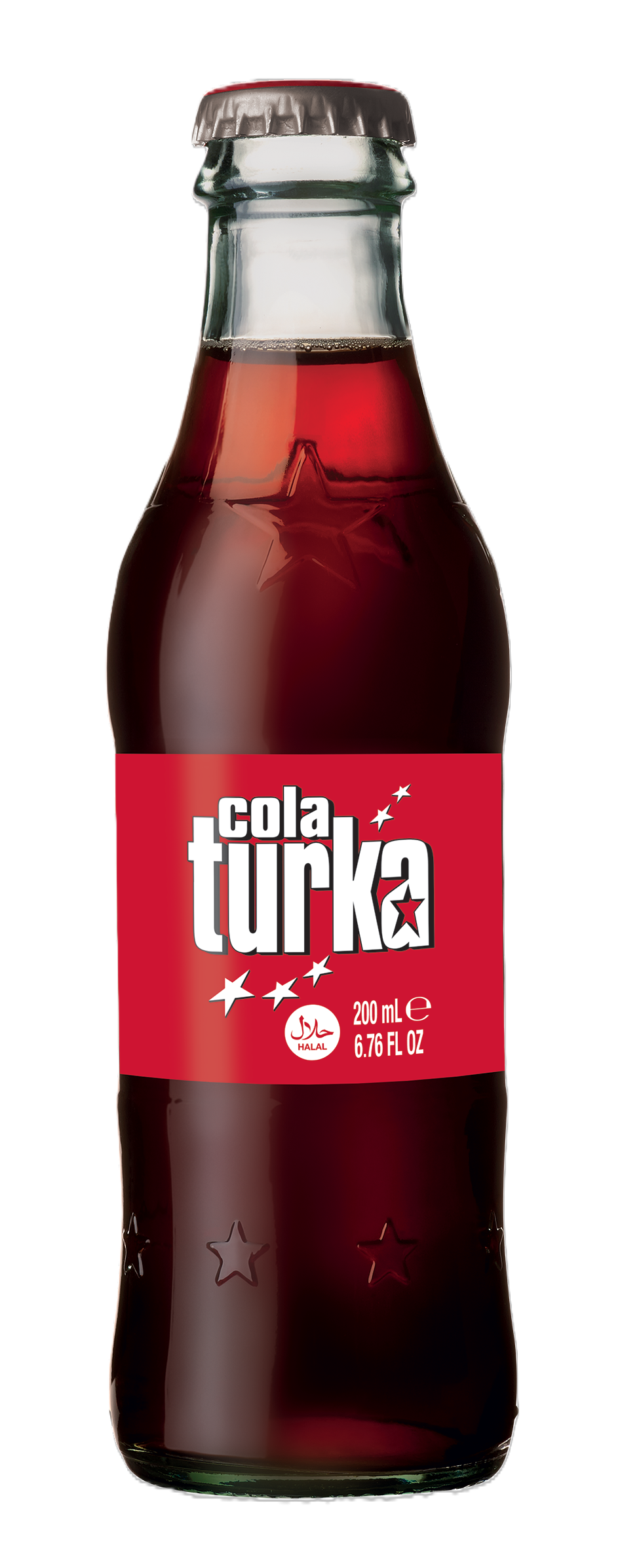 COLA TURKA GLASS BOTTLE 200ml ( 200ml x 6 x 4 )24  NEW