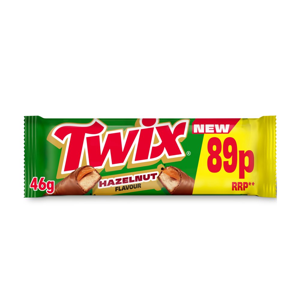 TWIX HAZELNUT STD (30 X 46 g) NEW 89P FF72F