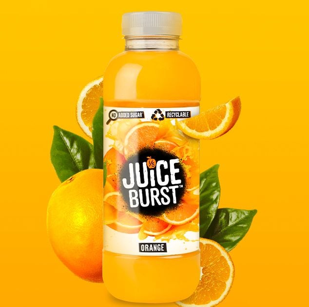 JUICE BURST ORANGE (500ml x 12)