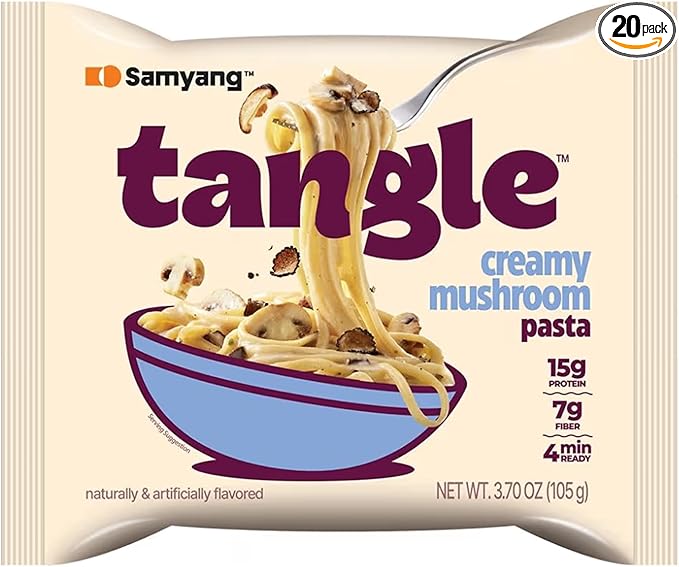 SAMYANG TANGLE MUSHROOM CREAM PASTA (105g×6) BIG BOWL