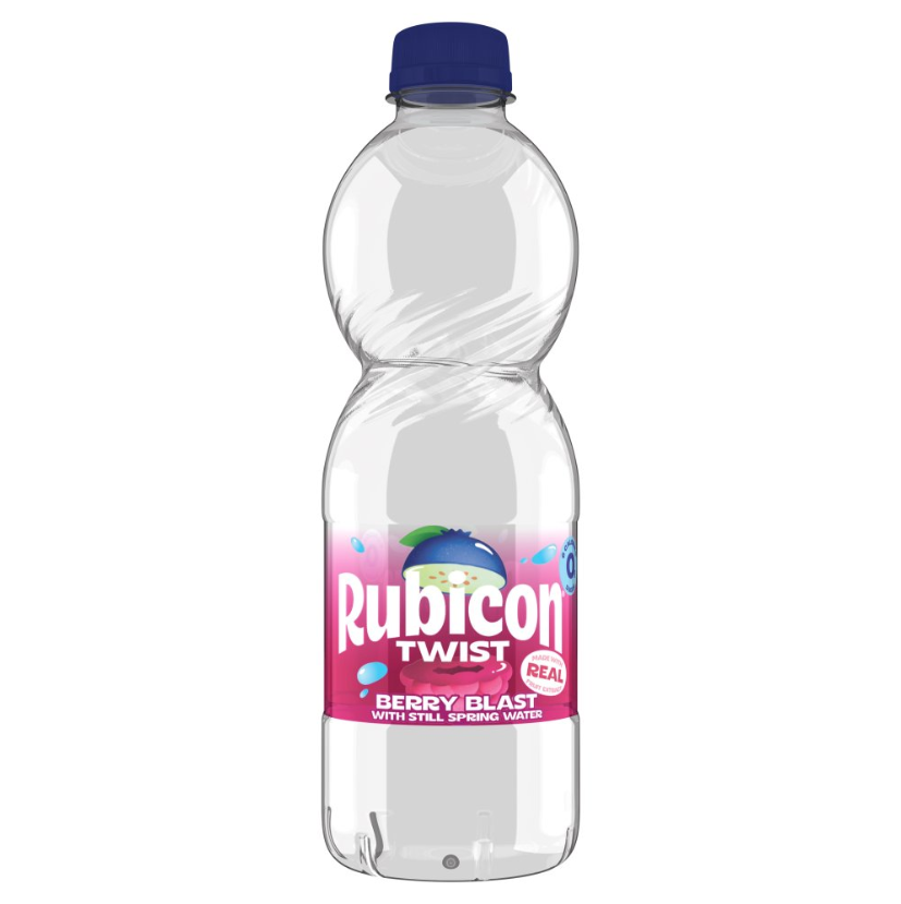 RUBICON TWIST BERRY BLAST STILL SPRING WATER (500MLX12) PURPLE