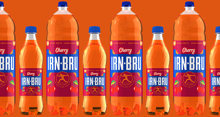 IRNBRU CHEERY ZERO BOTTLE (500ML x 12) £1.29