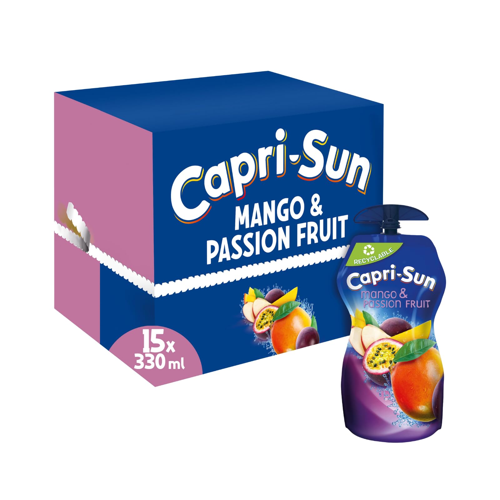 CAPRI SUN MANGO & PASSION FRUIT SPORT (330 x 15) £1.19