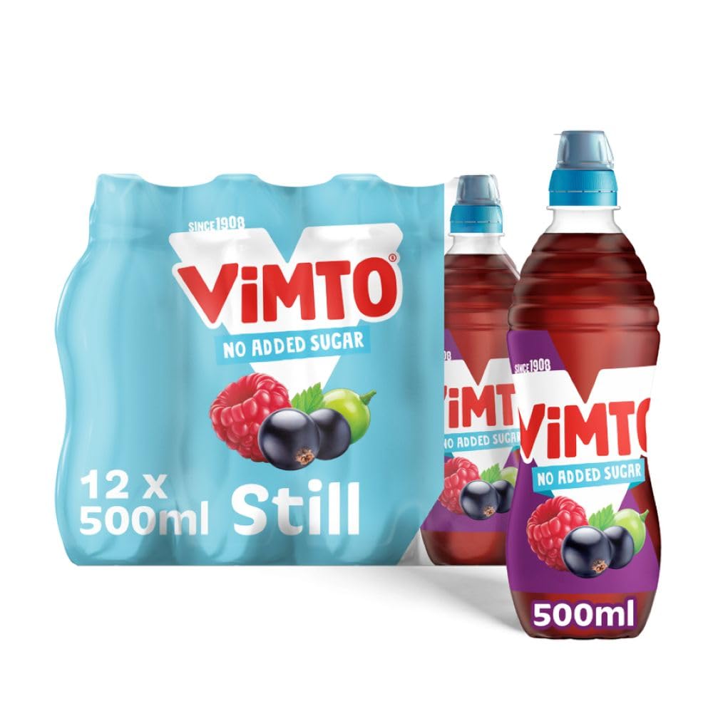 VIMTO STILL ORIGINAL S/FREE SPORT CAP (500ml x 12 ) £1.30