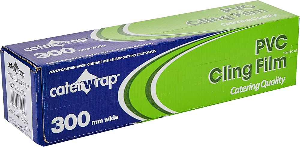 Z CLING FILM LARGE CATERING POLY-WRAP (300MM x 300MM x 6) 10755-WJ12