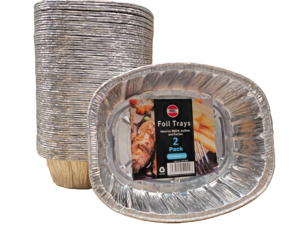 Z FOIL ALUMINIUM FOIL TRAYS (MAX) (2Pcs x 36) MX6007