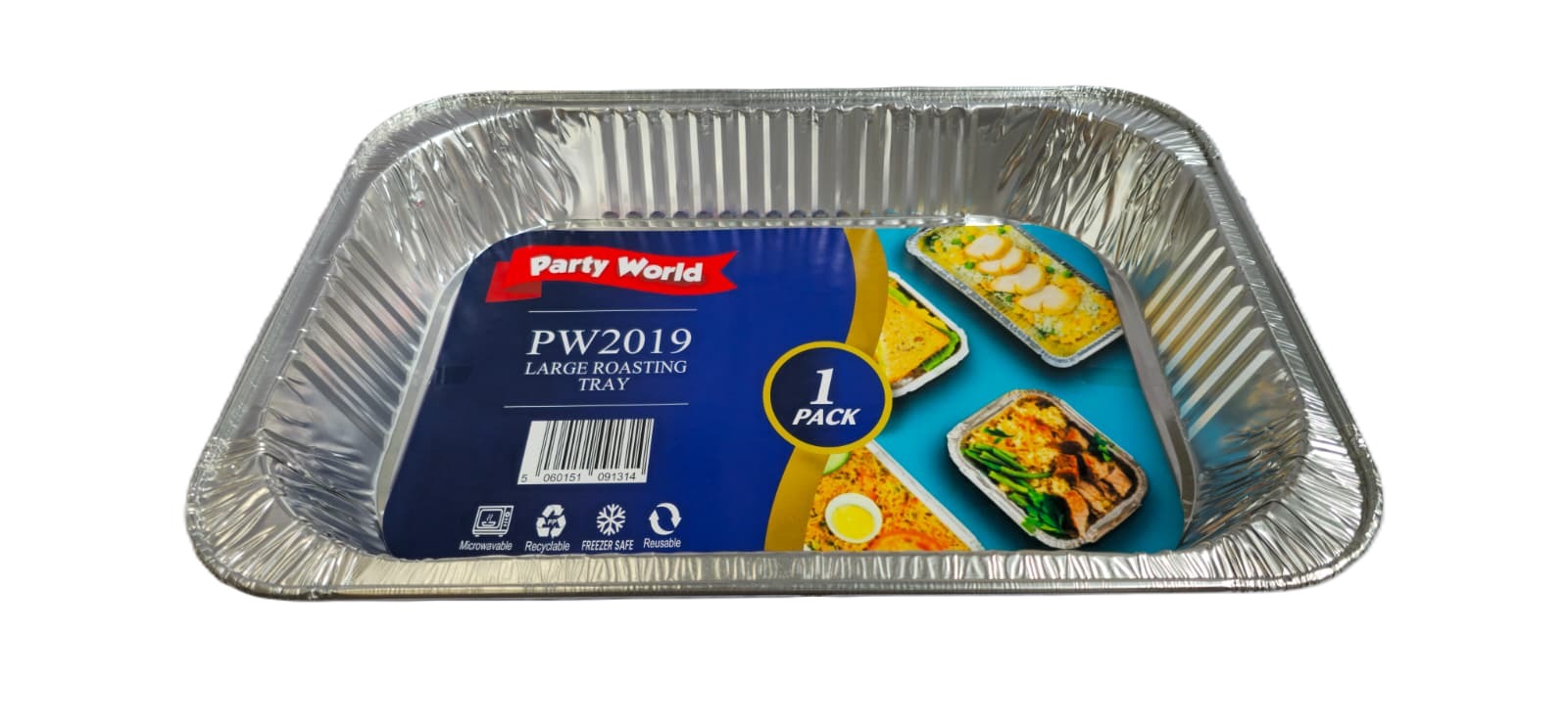 Z FOIL LARGE ROASTING TRAY (50X1) PW2019 PARTY WORLD