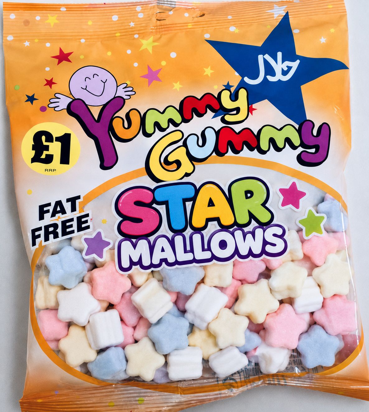 YUMMY GUMMY MALLOW STAR (10x140g)