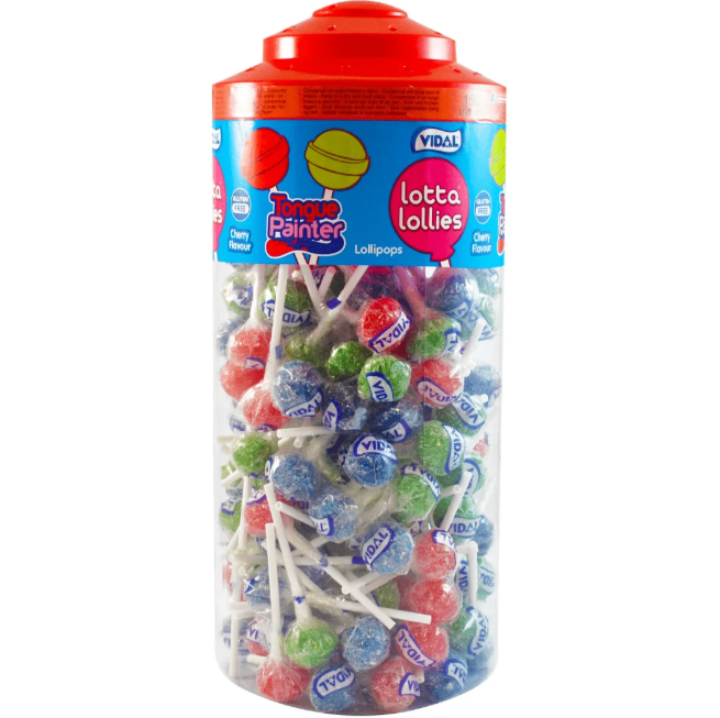 VIDAL LOLLIES SMALL TONGUE PAINTER MIX (150pcs) 10p