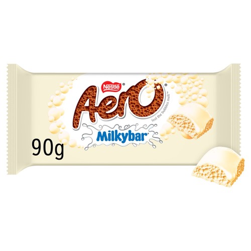 AERO BLOCK MILKYBAR WHITE (15x90g) £1.65 NEW