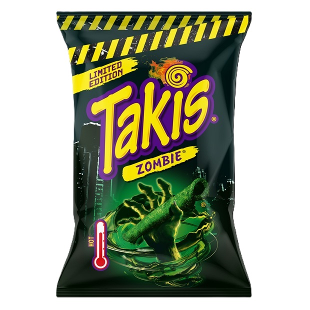 TAKIS ZOMBIE (21x55G) NEW £1.25 GREEN