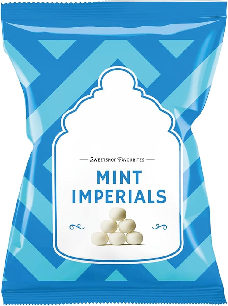 ZED CANDY MINT IMPERIAL BAGS (200GX1X12) RRP£1 HALAL