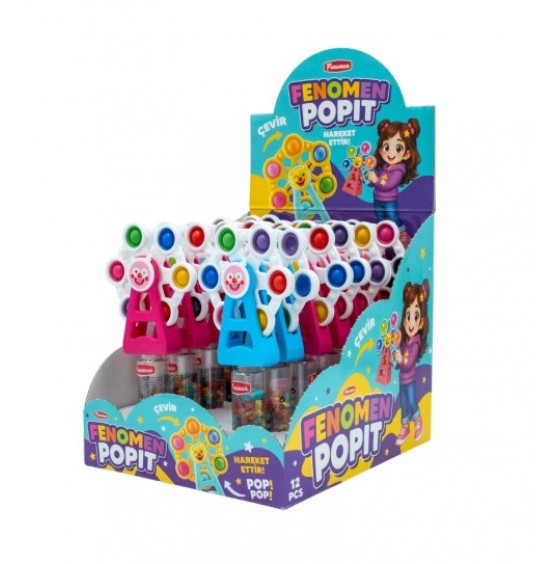 J CANDY TOYS FENOMEN POPIT (12 PCS)
