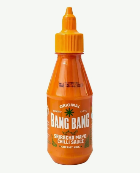 YZ BANG BANG ORIGINAL SRIRACHA MAYO CHILLI SAUCE CREAMY KICK (6X200ML)