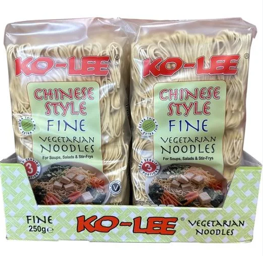 KOLEE FINE VEGETARIAN NOODLES (250GX12) LIGHT GREEN GV 106167